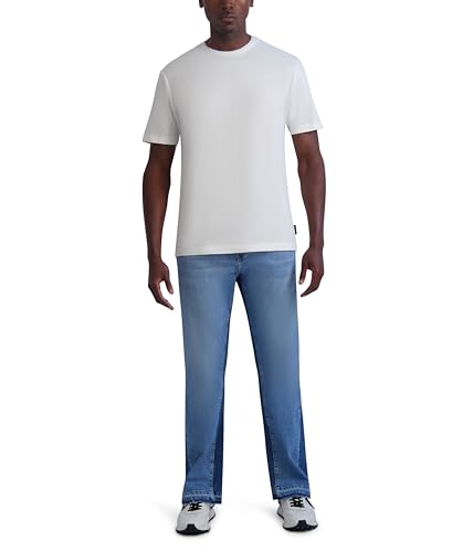KARL LAGERFELD Men's Flare 5 Pocket Denim Pant