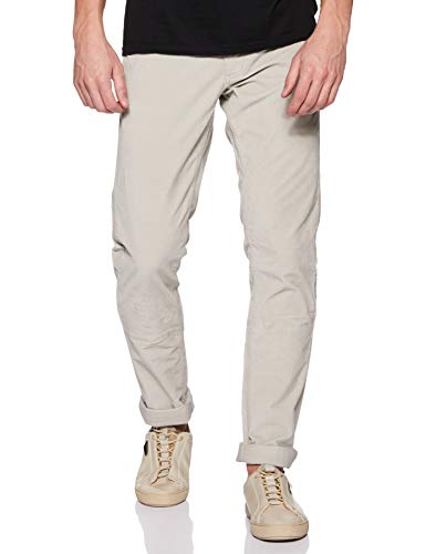 Image of Indian Terrain Mens 5 Pocket Slub Trousers