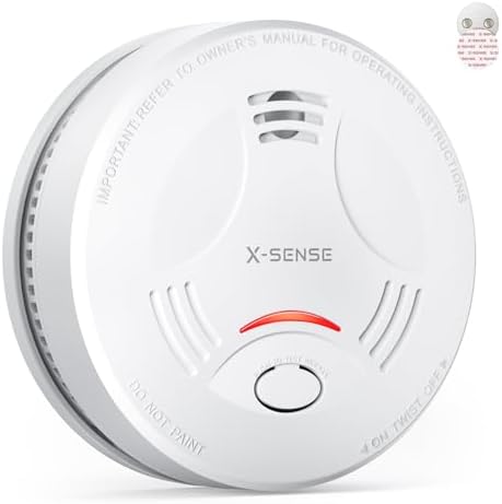 X-Sense Smart Rauchmelder ohne Basisstation, SD11-MR, 1 Stück | EN 14604 zertifiziert; Funkvernetzung; inkl. SBS50-Basisstation; App-Steuerung; Home Assistant kompatibel