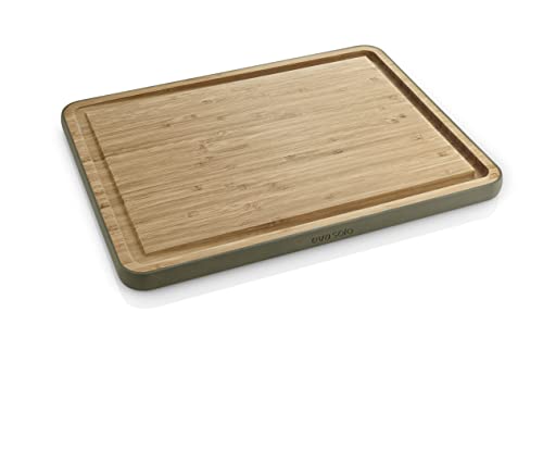 Planche à découper en bambou Green Tool avec rainure à jus - 3