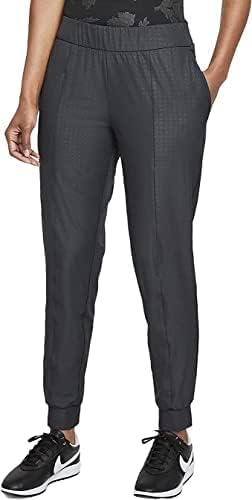 Nike Dri-FIT UV Victory Women's Gingham Golf Joggers, Black, XL