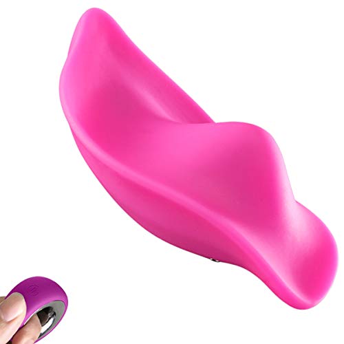 Vibrating Panties Vibrator, Invisible Wearable Mini Small Bullet Vibrator Stimulate Clitoris Wireless Remote Control Adult Sex Toys for Women and Couples (Pink)