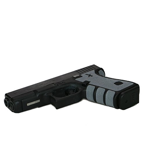 Foxx Grips -Gun Grips Compatible for Glock 17, 22, 24, 31, 34, 35, 37 Grey (Grip Enhancement) - Thumbnail 2