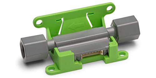 Sensirion SLF3S-1300F Liquid Flow Sensor, 0-40 ml/min, Female 1/4"-28 UNF Port, I2C Interface, PPS Body, 3.2V-3.8V