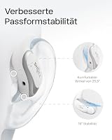 SHOKZ OpenFit Air Open-Ear-Kopfhörer mit Air-Ohrbügel, 8,7g leicht, Weiß – Ansicht 5