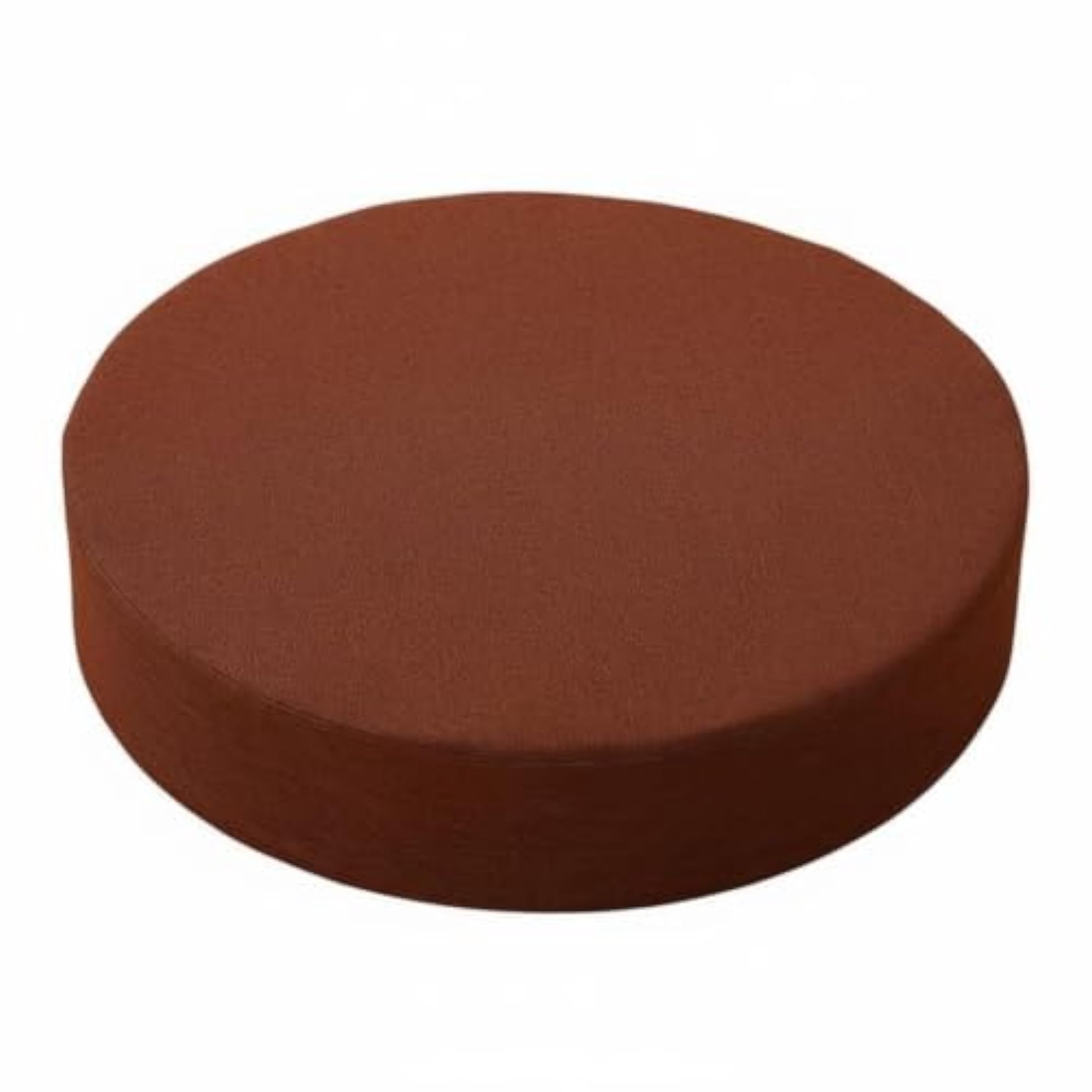 Japanese Tatami Round Meditation Cushion, Removable Cover