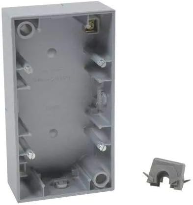 Hager 10429939 Wall Plate/Switch Cover Aluminium - Wall Plates & Switch Covers (Aluminium)