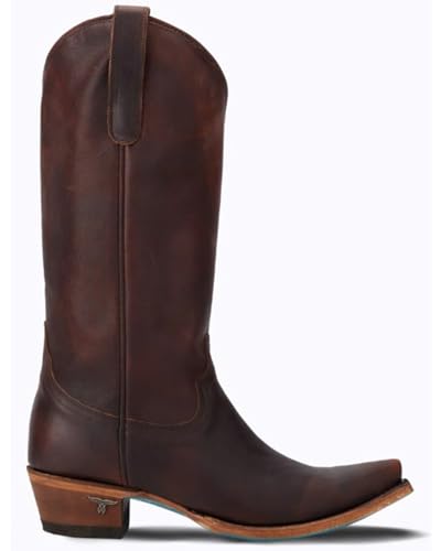 Lane Women's Emma Jane Western Boot Snip Toe - LB0558I 7 1/2 M US Cognac2