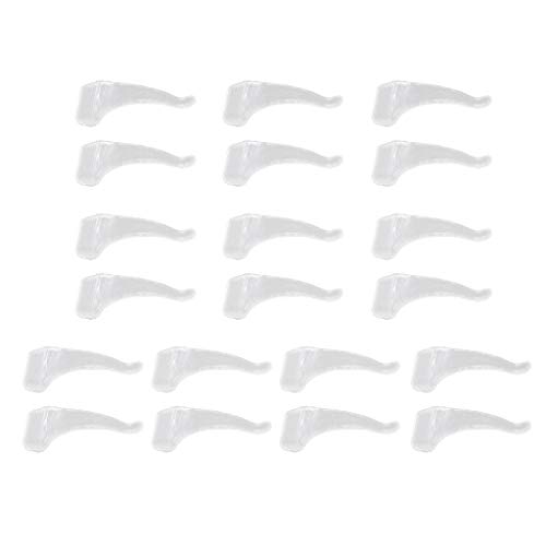 F Fityle 20Pcs Sports Glasses Temple Tip Glasses Transparente Ear - M