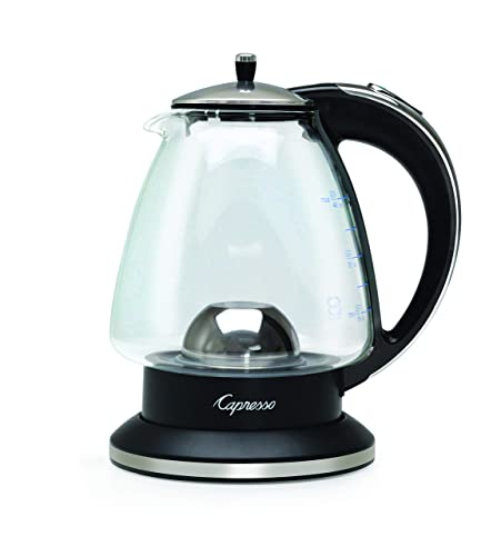 Tetera eléctrica Capresso vidrio y acero inoxidable 6 tazas miniatura 1