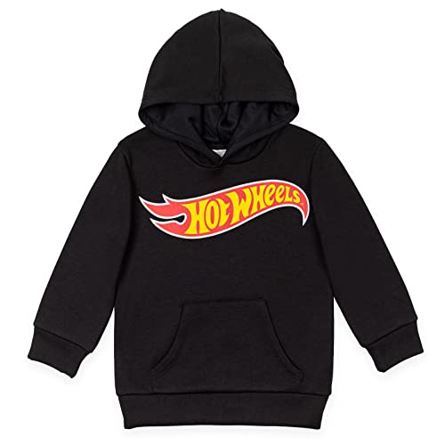 Image of Hot Wheels Boys' Fleece Hooded Sweatshirt Toddler to Big Kid