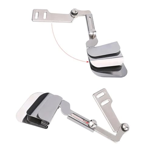 Outil de bouclage de couture double couche 10mm pour machine plate industrielle et patchwork - 5