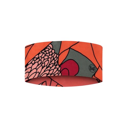 Buff- Stirnbänder CoolNet UV Wide Komfortabel UPF50 Schutz Sport Stretch Recyceltes Material Qualität Einheitsgröße Rot
