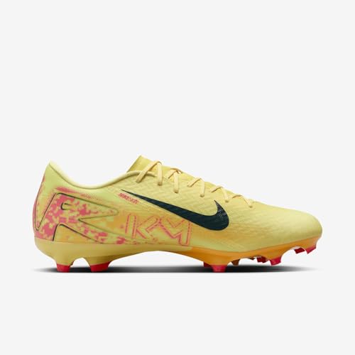 Nike Mercurial Vapor 16 Academy Kylian Mbappé MG Low-Top Soccer Cleats (FQ8377-800, Light Laser Orange/Armory Navy) Size 11.53
