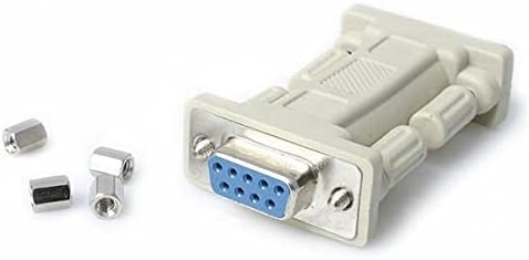 Cavo Seriale Null Modem DB9 RS232 - 1m, Maschio/Femmina, Schermato - Foto 2