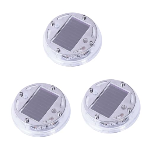 PartyKindom 3pcs Led Flash Neon Cover Light Car Tire Lamp Rim Wheel Centre Hub Light Solar Energy Garden Solar Powered