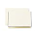 Crane & Co. Regent Blue Bordered Ecruwhite Note (CF1438), Pack of 10