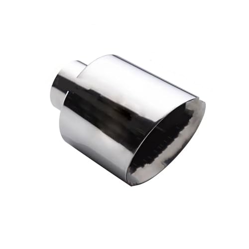 Embout d'échappement voiture 76mm 127mm tuyau arrière voiture universel en inox DM2023c