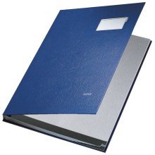 1 X LEITZ Unterschriftenmappe 20Fächer PP gra 5700-00-85