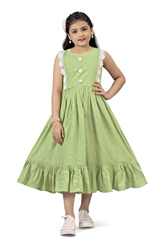Image of Fashion Dream Girls Stripe Ruffle Hem Dress