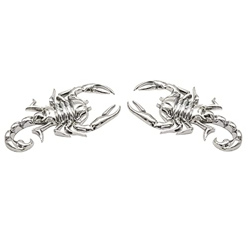 Zcargel Car Decal, 3d Car Decal Stickers 3d Scorpion Car Decal Sticker 3d Car Emblem Badge Decal Car Decoration Accessories