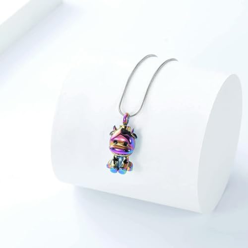 Collier urne funéraire de qualité supérieure : souvenir vache - 3