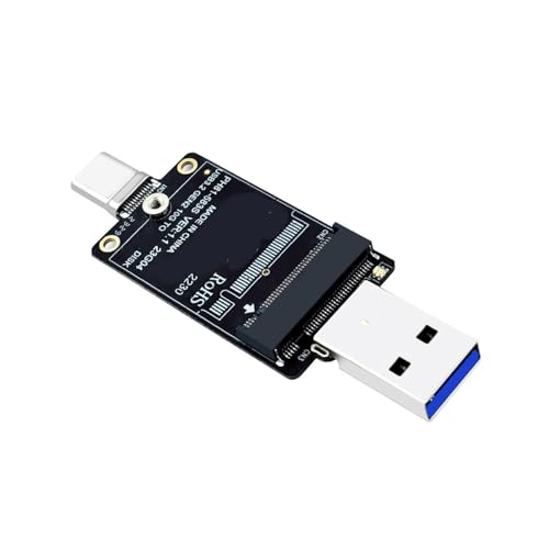 Adaptador USB a USB C States Disk con chip JMS583 10Gbps miniatura 4