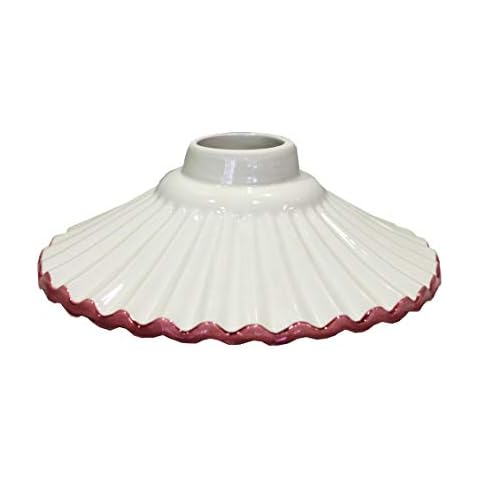 Abat-jour céramique blanche Keyhome Cover