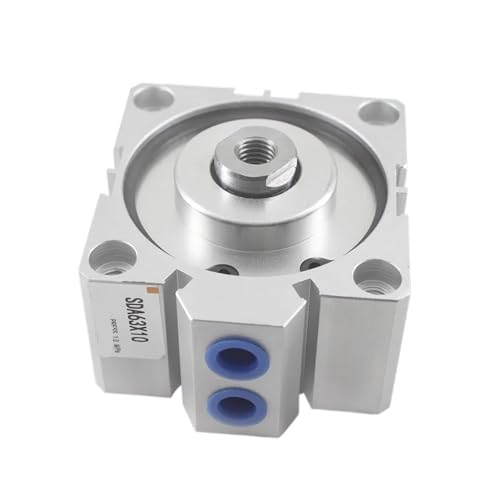 Vérin pneumatique double effet SDA 63mm robuste en aluminium - 2