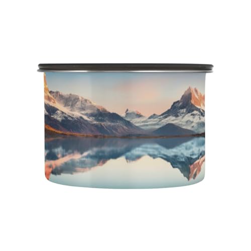 Contenedor hermético de acero inoxidable para café 500ml