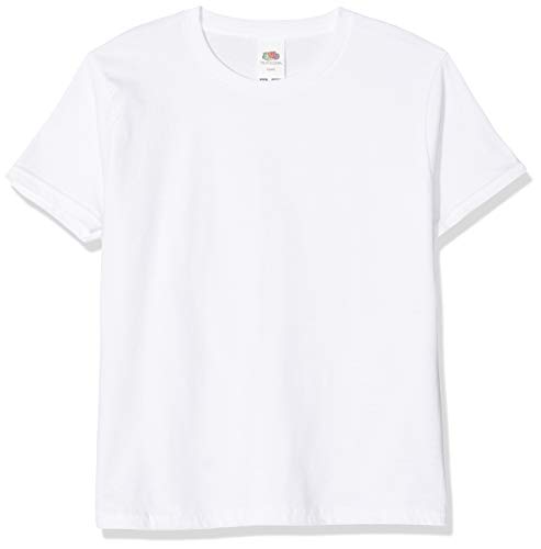 T-shirt Fruit of the Loom garçon lot de 3 en coton pour le quotidien