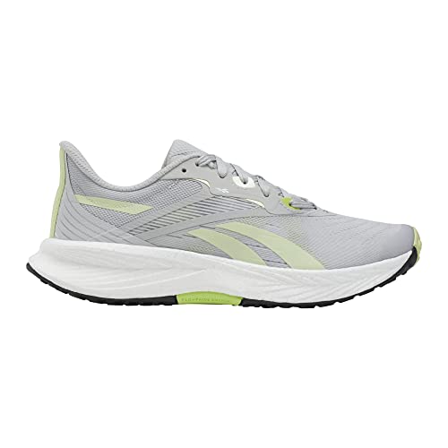 Reebok Women's Floatride Energy 5 Running Shoes, Steely Fog/White/Citrus Glow, 6