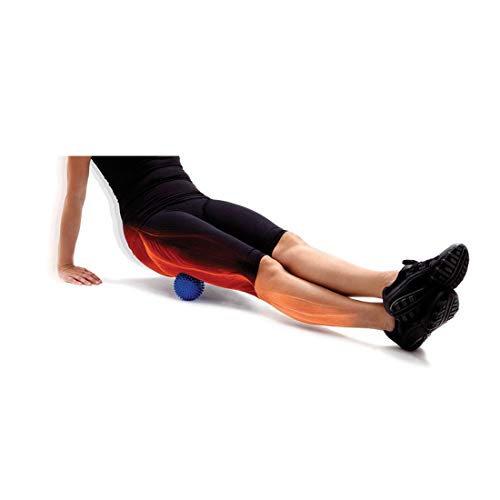 Cure18 Health and Yoga Spongy Reflex for Stress Relieving Spikes Makes Sensory Stimulation Complete Body Massage Ball Sports Rubber Massage Balls for Plantar