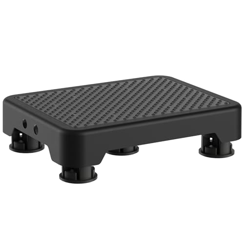 Ronlap One Step Stools for Adults, Portable Safety Step Platform for Seniors Small Plastic Bedside...