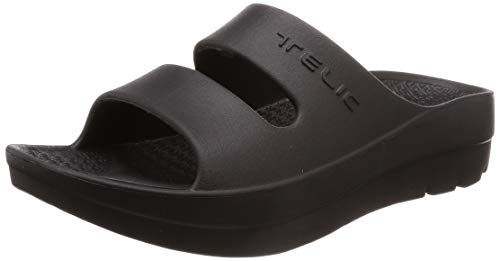 [テリック] リカバリーサンダル W STRAP ブラック 27.5 cm~28.0 cm