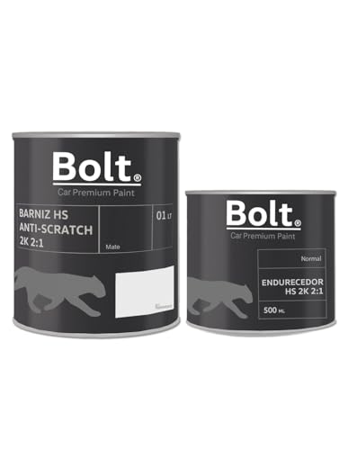Kit Barniz Mate + Catalizador Normal Hs 2:1 2K Bolt 1,5 Lt