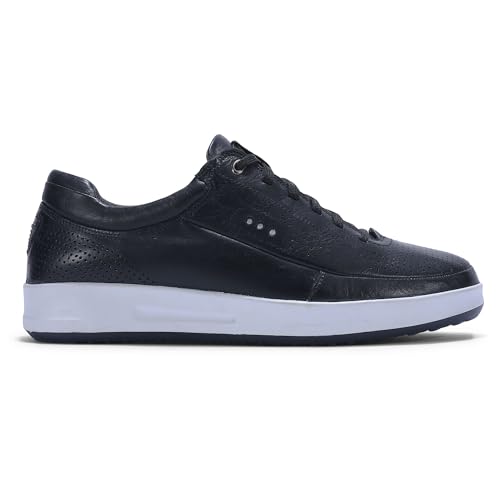 Image of Woodland Men Black Casual Sneaker