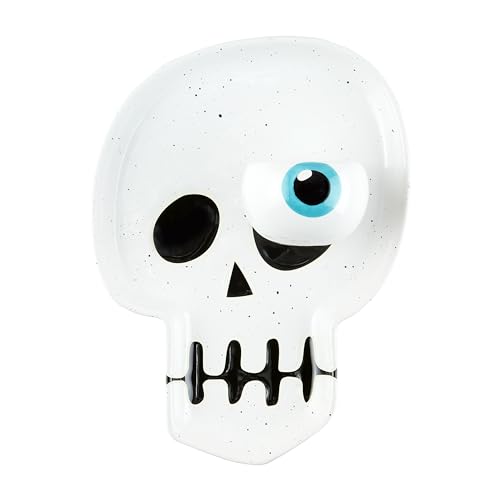 Mud Pie Glow Skeleton Chip And Dip; chip 13 3/4