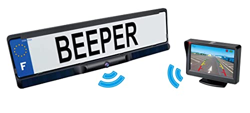 Beeper - SOLARCAM - Caméra de recul Solaire & sans Fil avec écran 4,3'' RW060RF