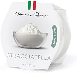 Stracciatella Mozzarella Italian Cheese - 1 lb / 454 g - GUARANTEED OVERNIGHT