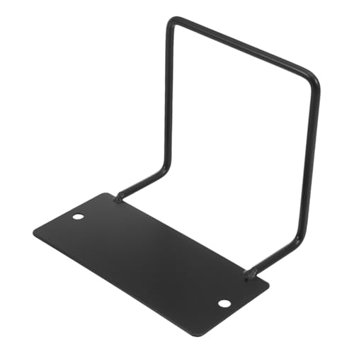 PRETYZOOM Mattress Retainer Bars Slip Side Rails for Bed Frame Compatible with Soft and Wooden Beds No Drill Design for Easy Installation Black Height