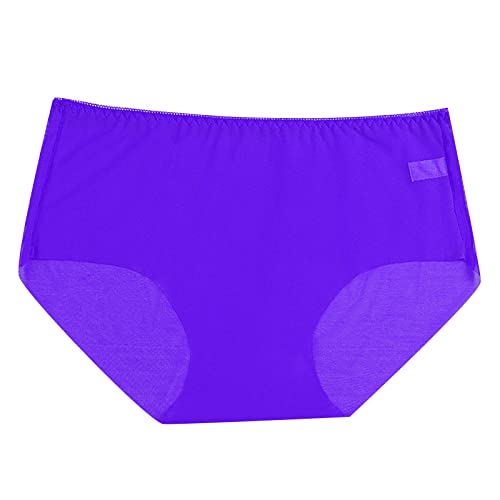 ZTFYKLIN Braguitas Mujer Bragas De Transparentes Sin Costuras Sexy Transpirables (Blue, XL) Tangas Divertidos Bikini Panties Termicos Even Ropa Interior Roupa Seda Hielo Reductor Braga Brasileña