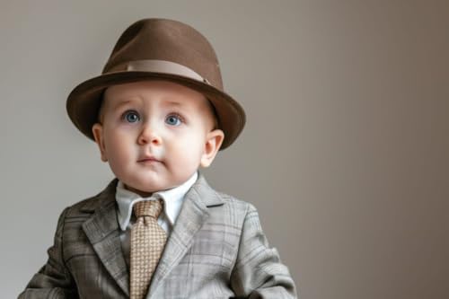 Monkey Pen Exclusive Cute Baby Poster Wall Art | Adorable Infant Boy Portrait | Nursery Decor for Kids Room ,Playroom ,Home & Gifting | Large Multicolor Baby Posters for Home Decoration| Hd Baby Wall Poster For Room Decor (MLTI_CLR_B63)