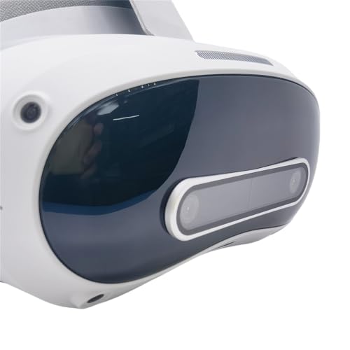BeisDirect Ensemble d'accessoires 6 en 1 pour casque de réalité virtuelle Pico 4 Ultra, masque en silicone, masque de protection pour les yeux, poignée de manette, film trempé d'objectif (gris) – vue 8