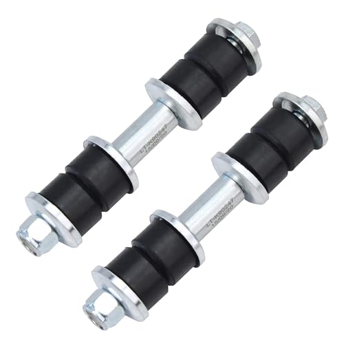 Image of Detroit Axle - FWD 6pc Suspension Kit for 2002-2007 Mitsubishi Lancer 4 Front Rear Ready Struts with Coil Spring 2 Front Sway Bar Links 2003 2004 2005 2006 Replacement