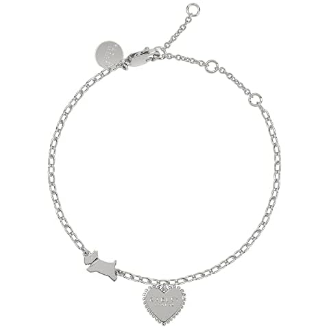 RADLEY Aqua Pura Silver Plated Heart Bracelet Cover
