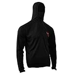 Badlands Stealth 1/4 Zip Long Sleeve Shirt (XL, Black)