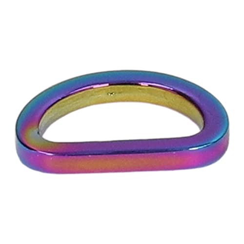 10Pcs 20mm D Rings for Bag Making Silver Zinc Alloy Metal D Rings Buckles with Polished Finish - Image 4