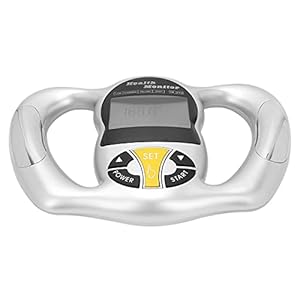 Vetverliesmonitor, Handheld Meten BMI Mass Index Lichaamsvet Analyzer Basaal Metabolisme Gewichtsverlies Fitness Monitoring Percentage Lichaamsvet Meetapparaat met Gegevensopslagfunctie