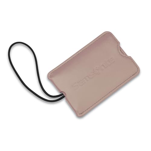 Samsonite 2-Pack Vinyl ID Tags, Dusty Rose2